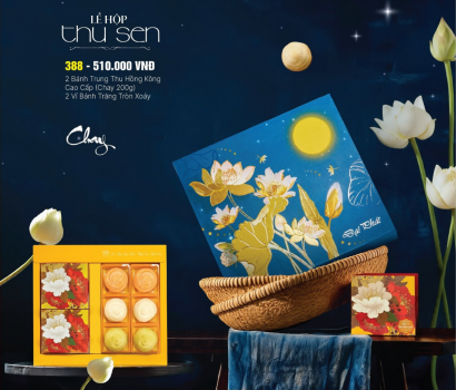 LỄ HỘP THU SEN 388 – QUÀ TRUNG THU CHAY THANH NHÃ, TRỌN VỊ ĐOÀN VIÊN